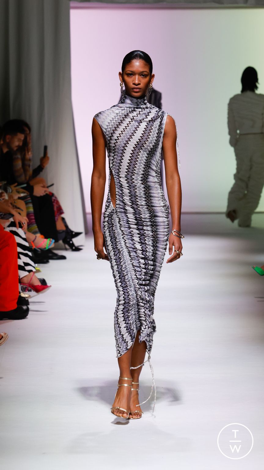 Fashion Week Milan Fall/Winter 2023 look 25 de la collection Missoni womenswear