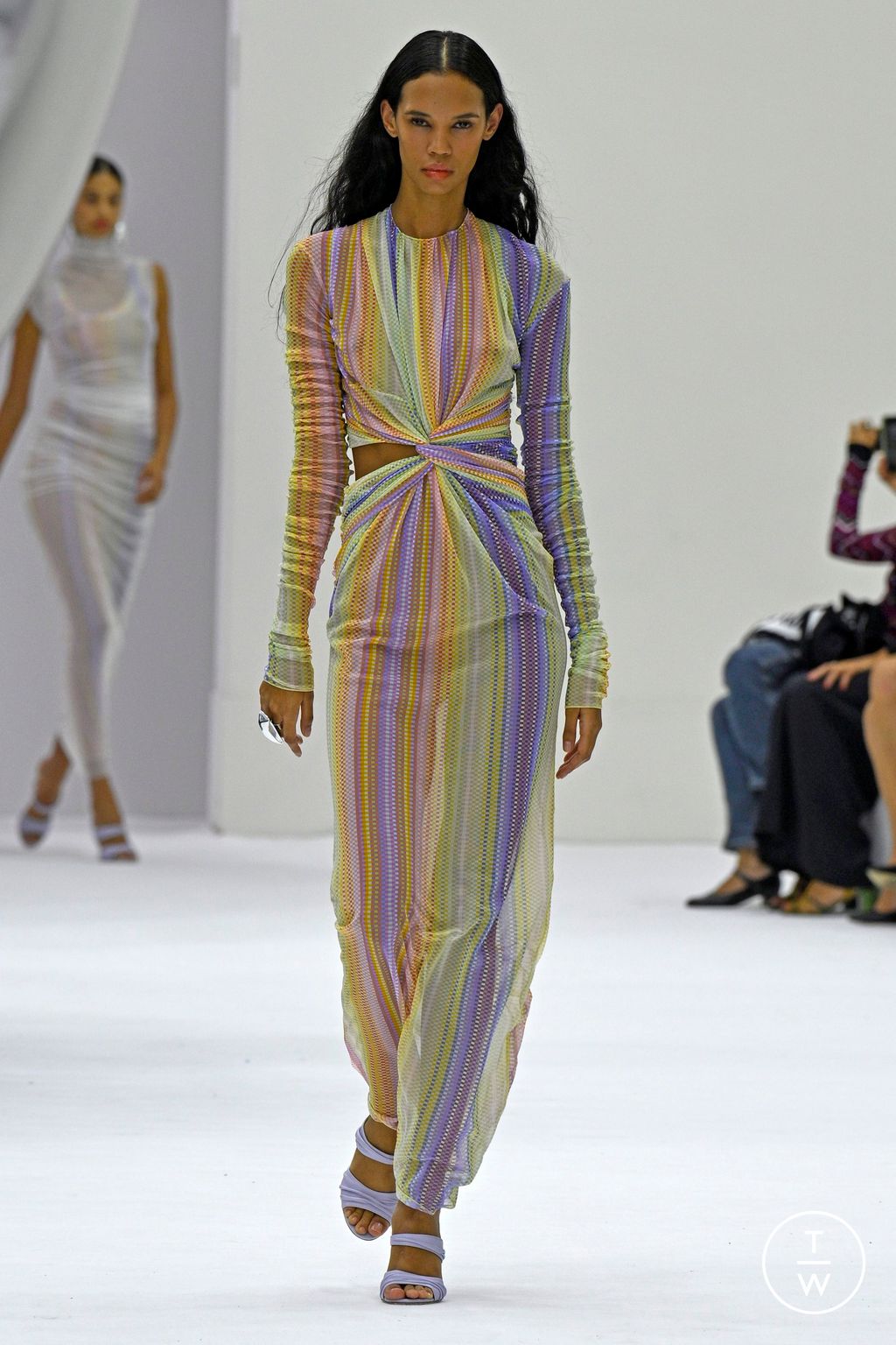 Fashion Week Milan Spring/Summer 2024 look 3 from the Missoni collection womenswear