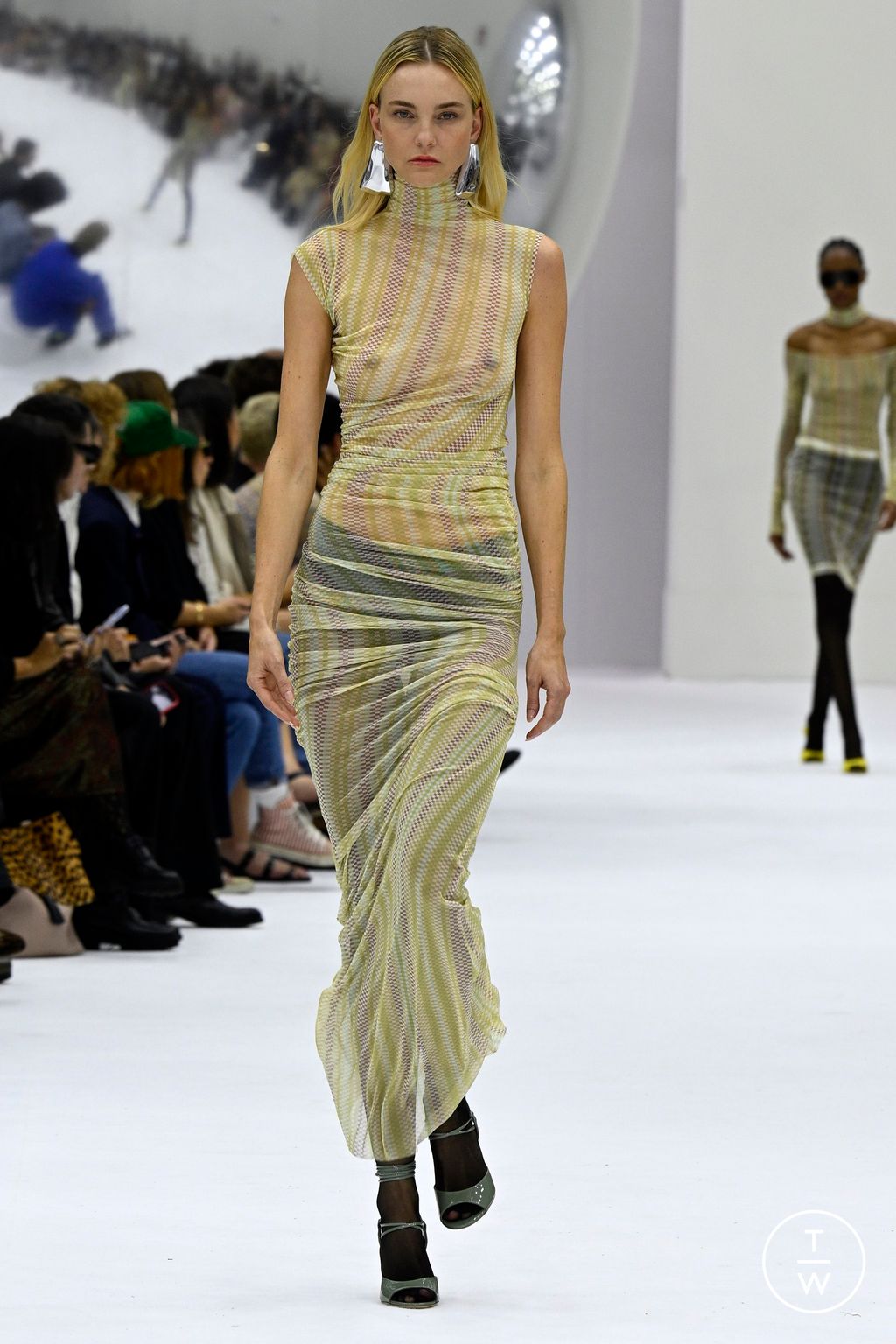 Fashion Week Milan Spring/Summer 2024 look 7 from the Missoni collection womenswear