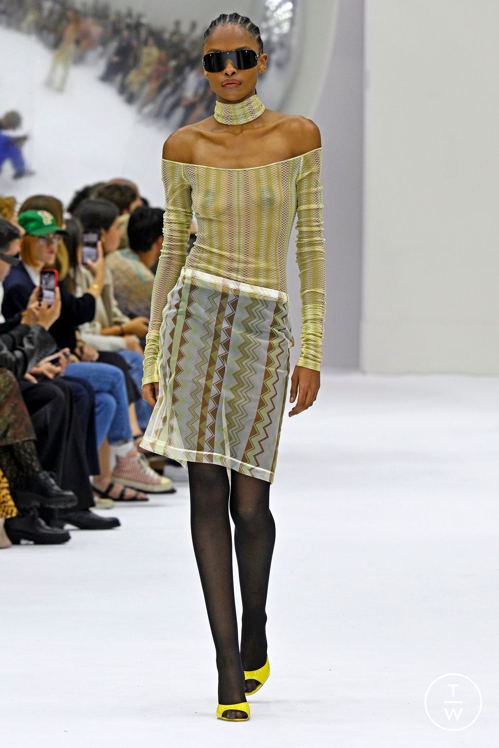 Fashion Week Milan Spring/Summer 2024 look 8 from the Missoni collection 女装