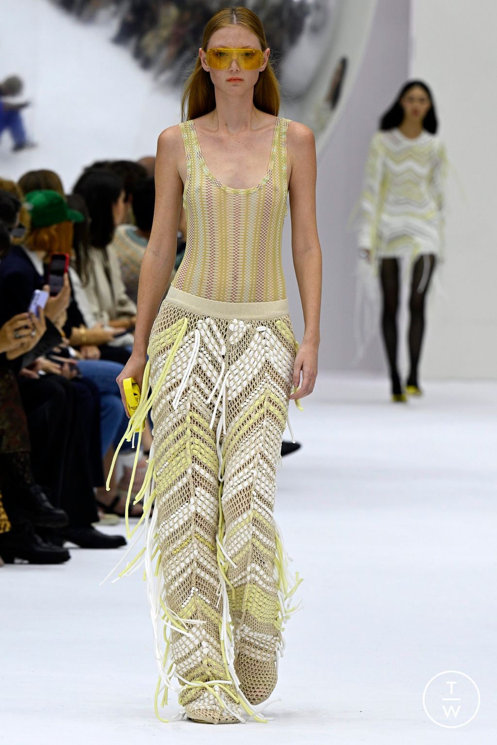 Fashion Week Milan Spring/Summer 2024 look 9 from the Missoni collection womenswear