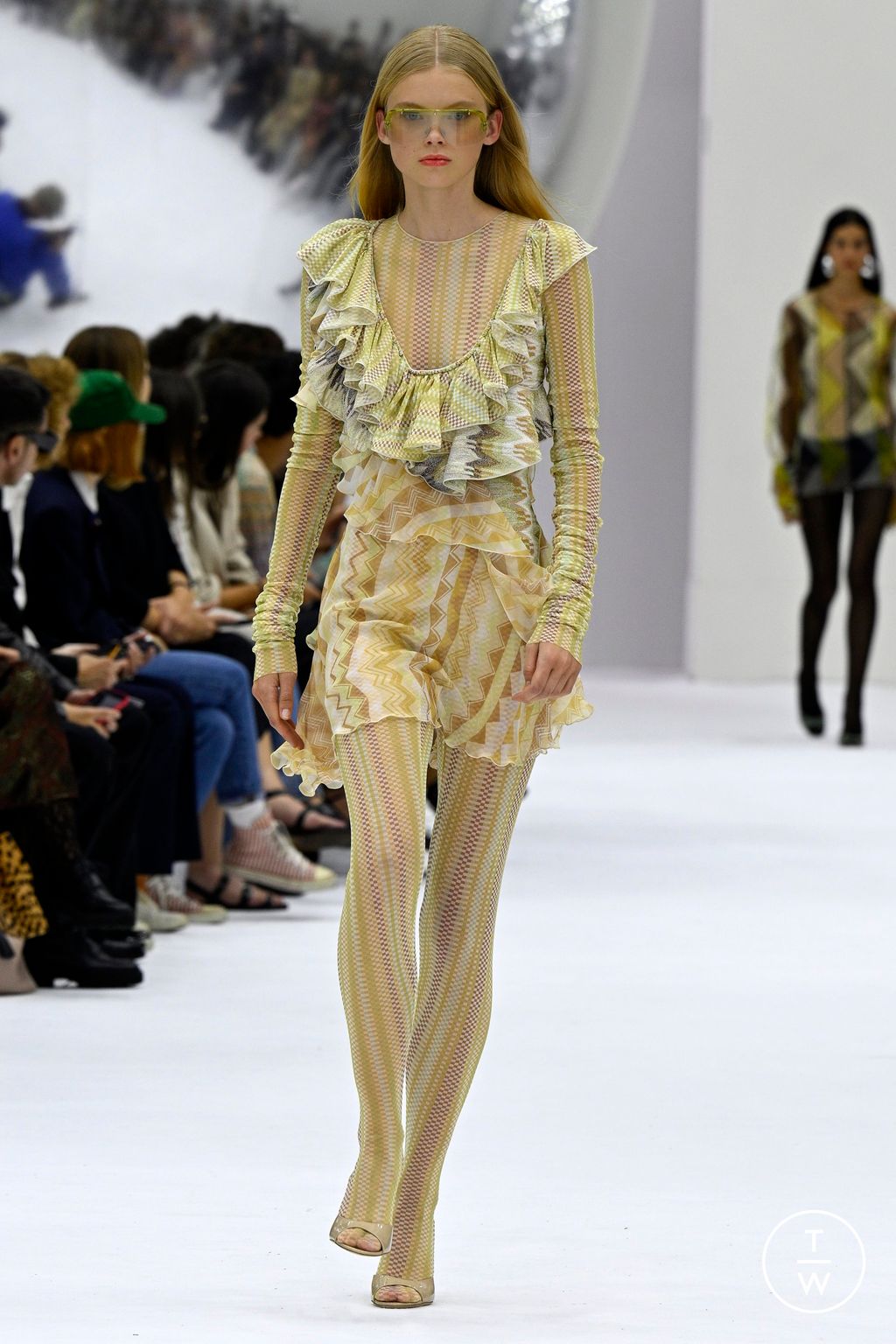 Fashion Week Milan Spring/Summer 2024 look 12 de la collection Missoni womenswear