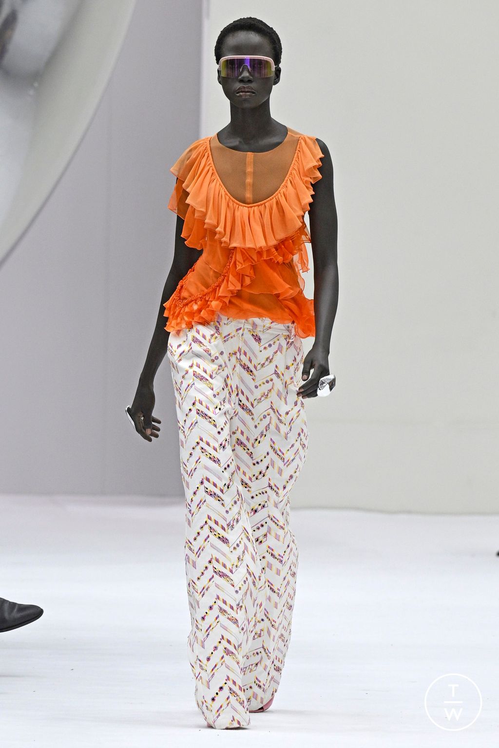 Fashion Week Milan Spring/Summer 2024 look 29 from the Missoni collection womenswear