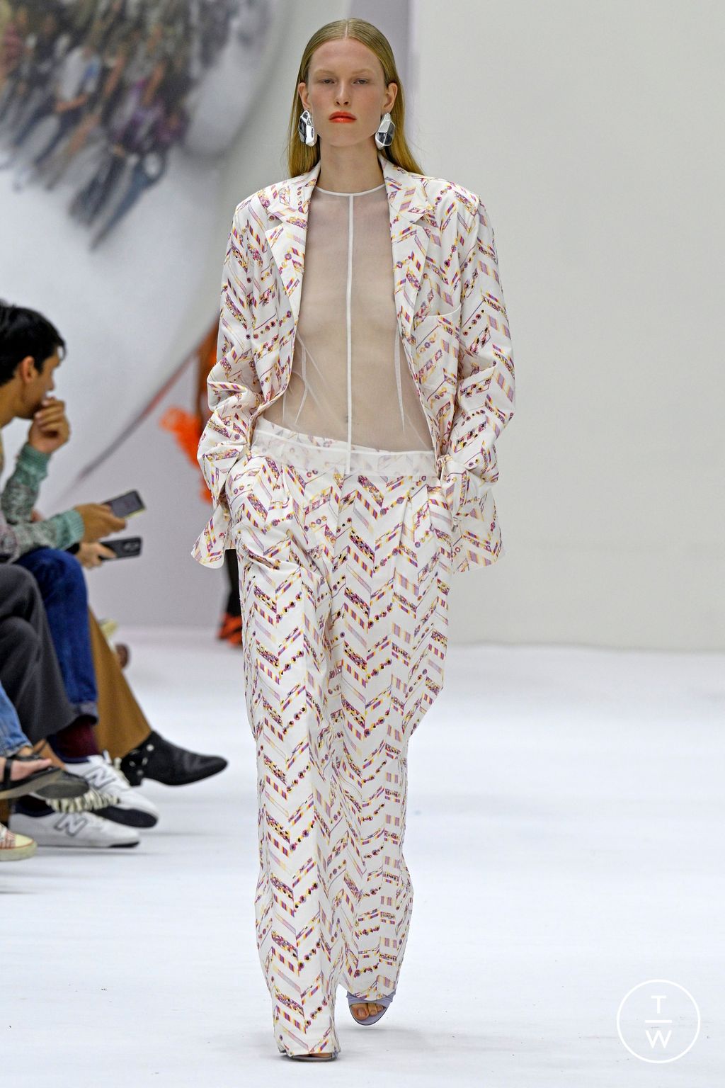 Fashion Week Milan Spring/Summer 2024 look 31 from the Missoni collection womenswear
