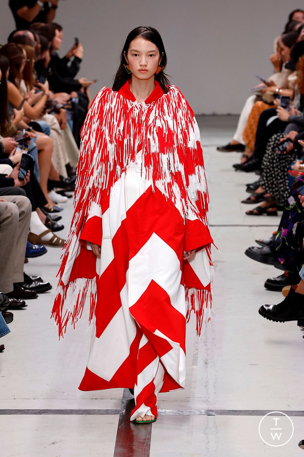 Fashion Week Milan Spring/Summer 2025 look 5 from the Missoni collection womenswear
