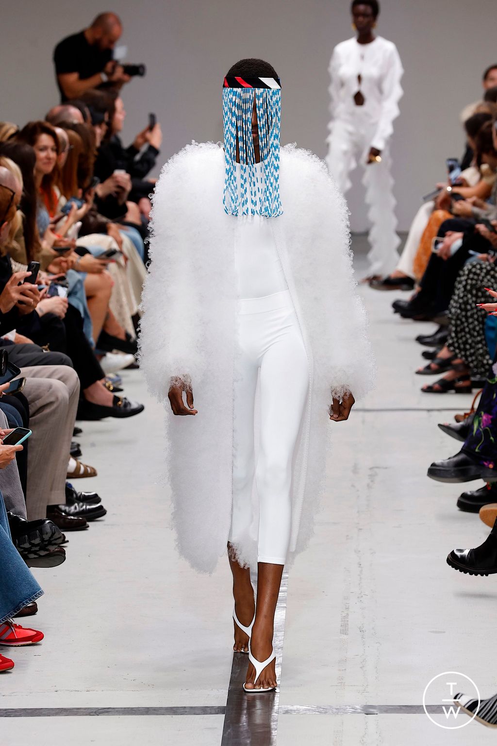 Fashion Week Milan Spring/Summer 2025 look 22 from the Missoni collection womenswear