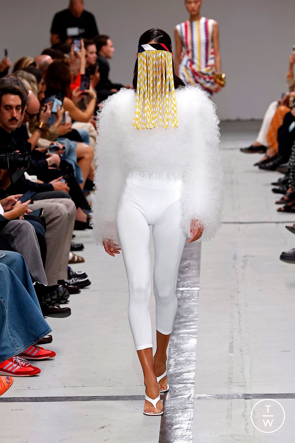 Fashion Week Milan Spring/Summer 2025 look 24 from the Missoni collection womenswear