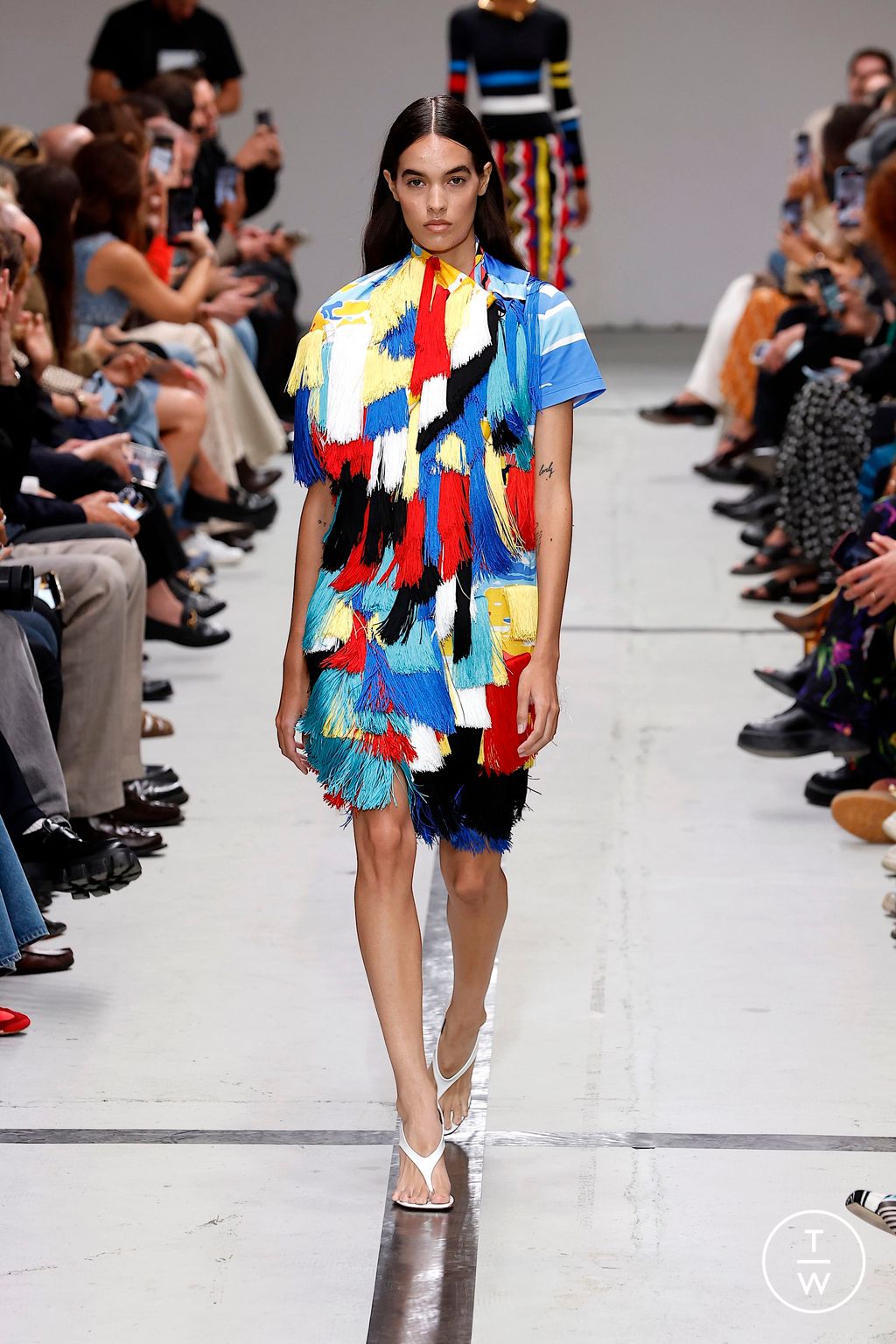 Fashion Week Milan Spring/Summer 2025 look 29 from the Missoni collection womenswear