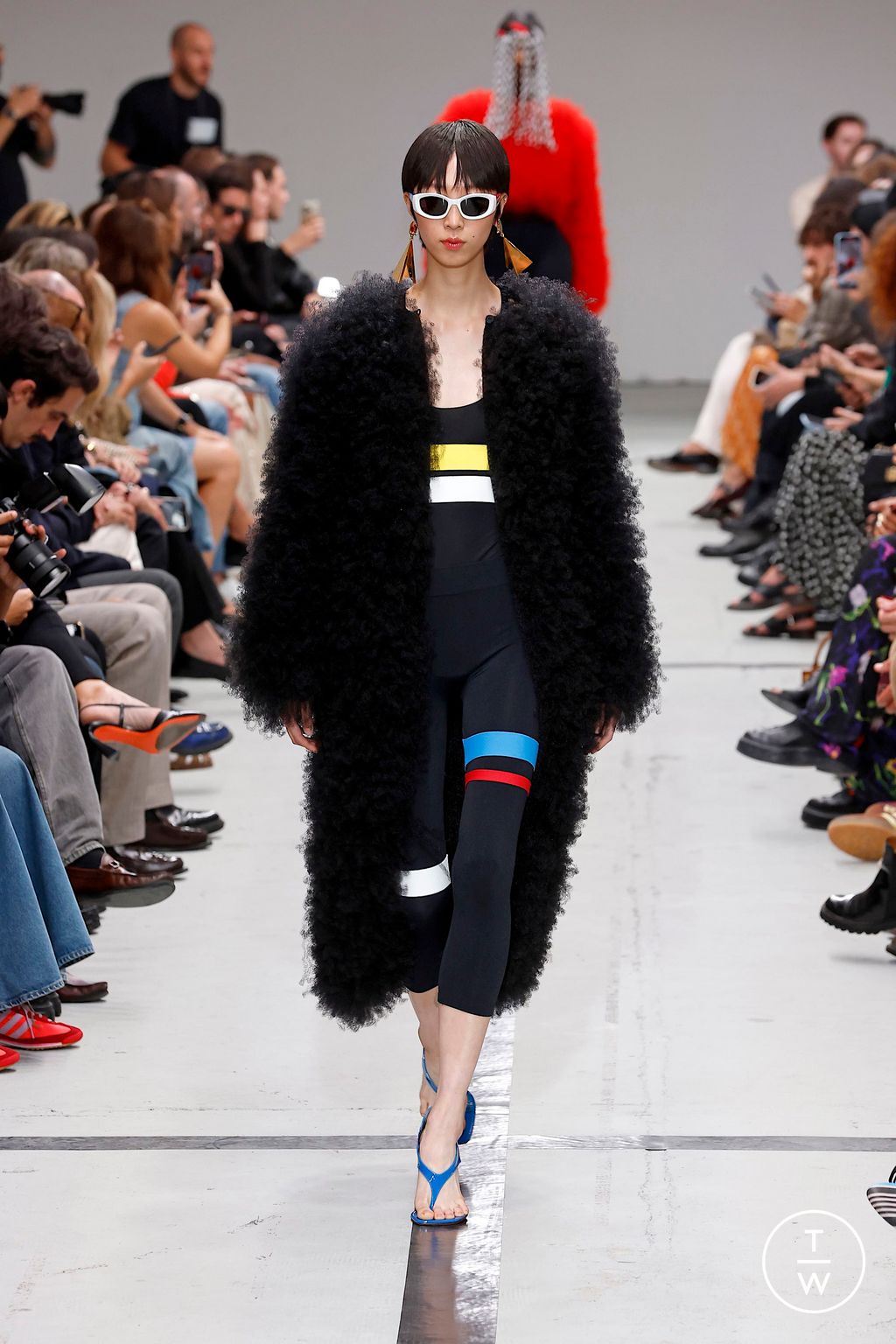 Fashion Week Milan Spring/Summer 2025 look 39 from the Missoni collection womenswear