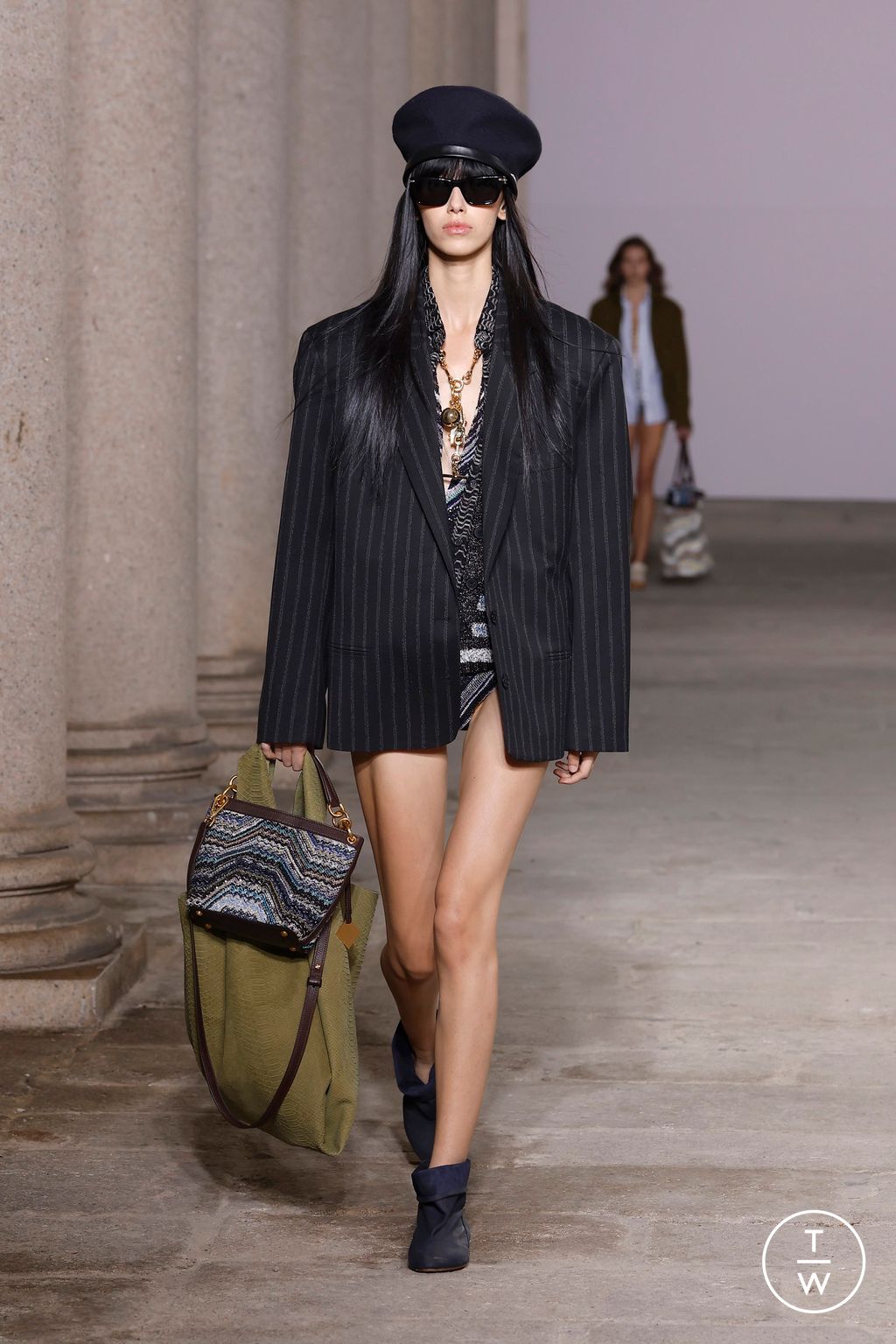 Fashion Week Milan Spring/Summer 2026 look 10 from the Missoni collection 女装