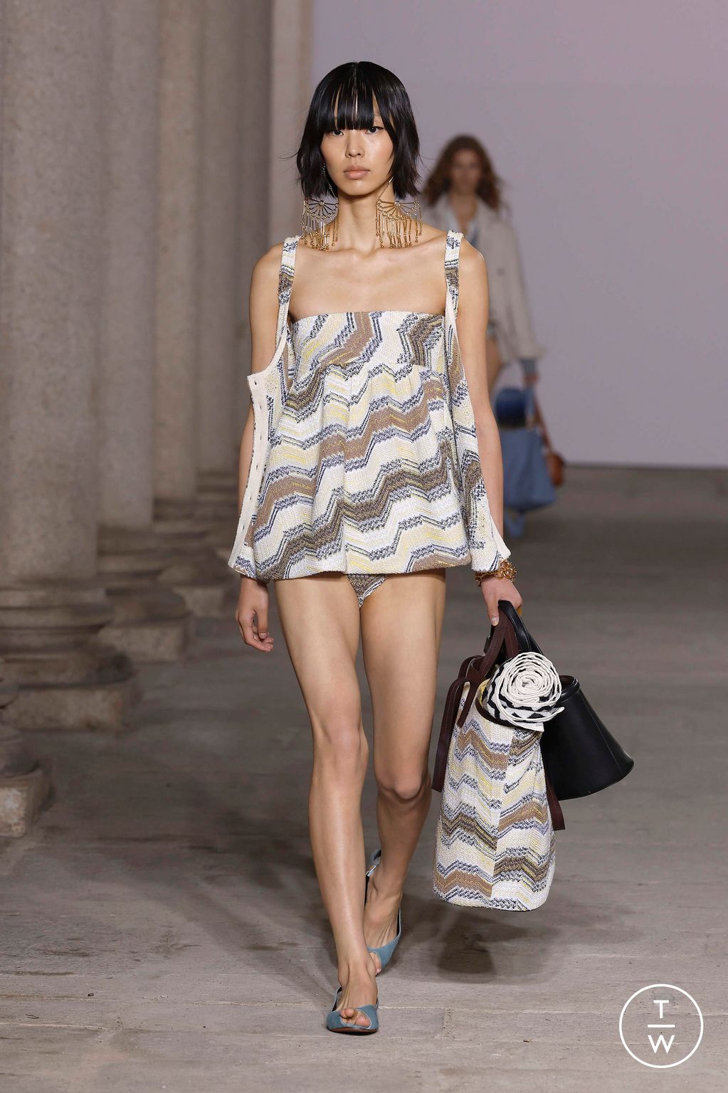 Fashion Week Milan Spring/Summer 2026 look 22 from the Missoni collection 女装