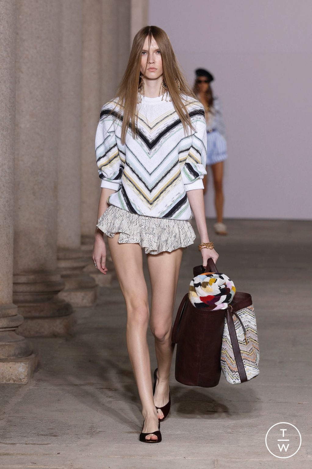 Fashion Week Milan Spring/Summer 2026 look 31 from the Missoni collection womenswear