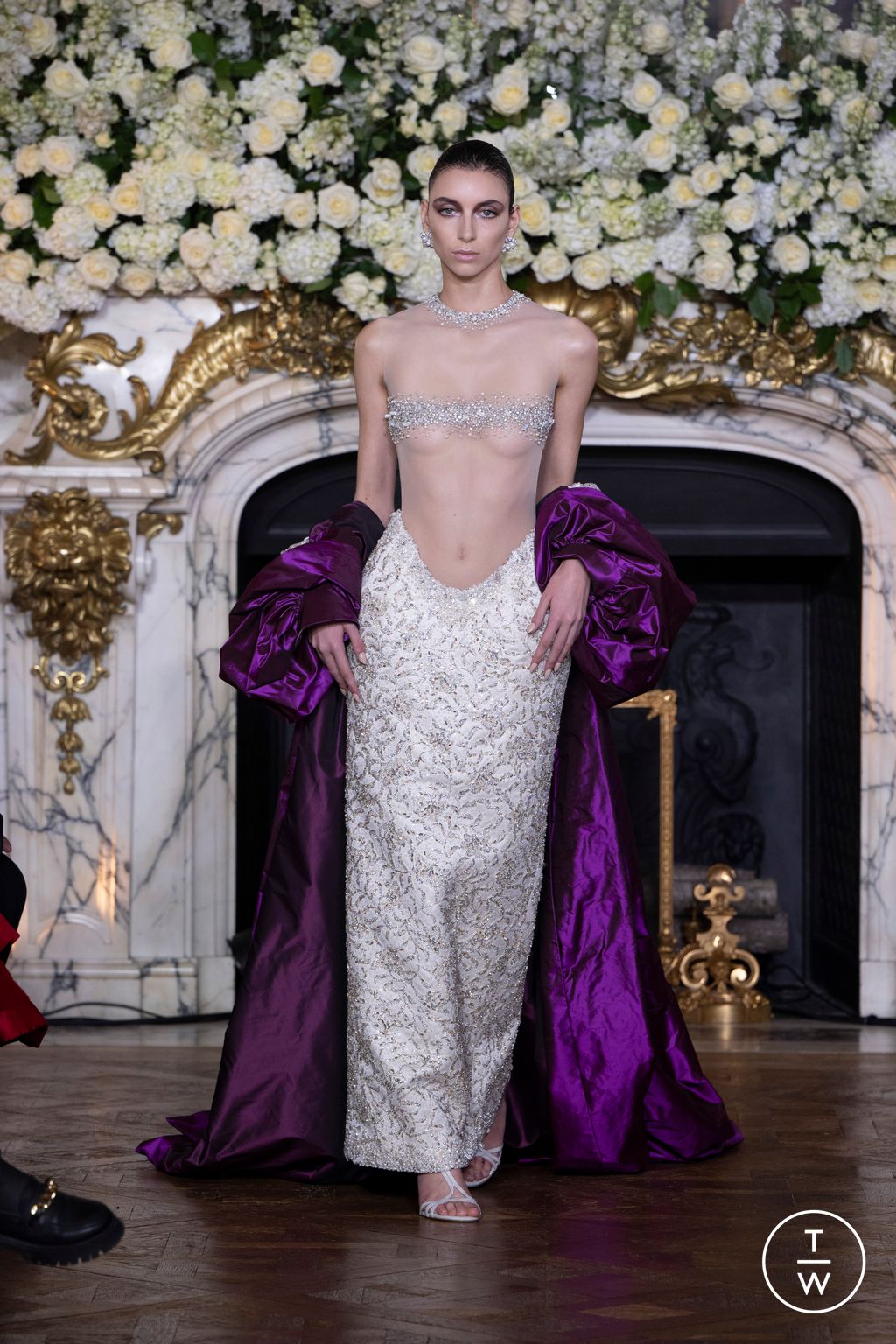 Fashion Week Paris Spring/Summer 2024 look 3 from the Miss Sohee collection 高级定制