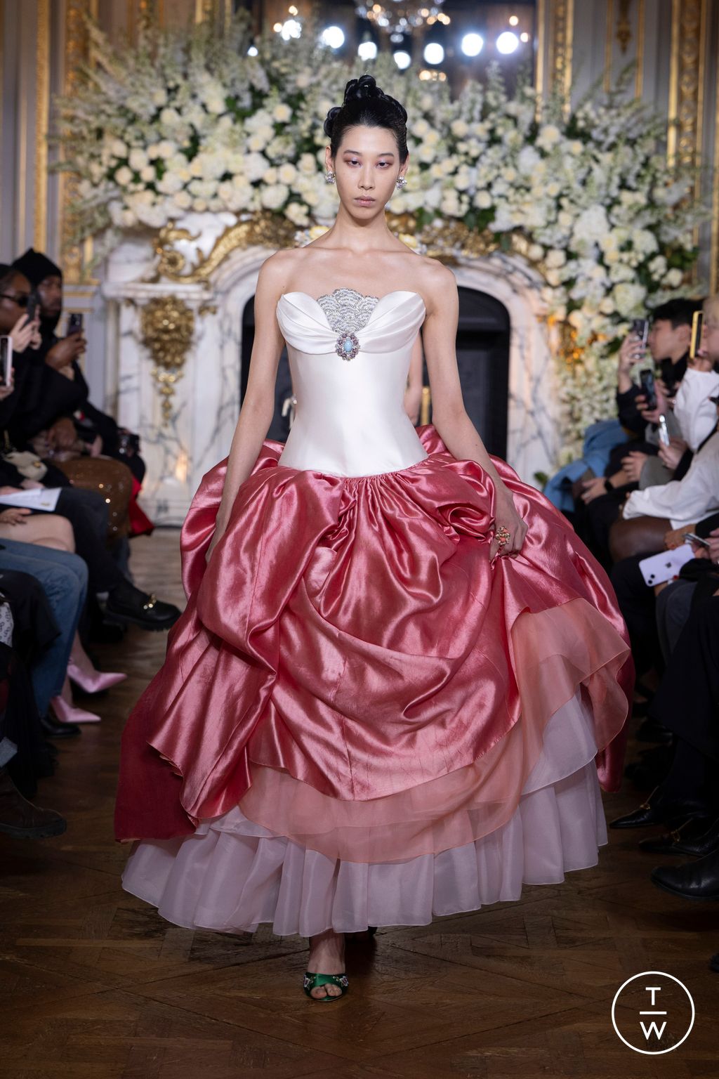 Fashion Week Paris Spring/Summer 2024 look 5 from the Miss Sohee collection couture