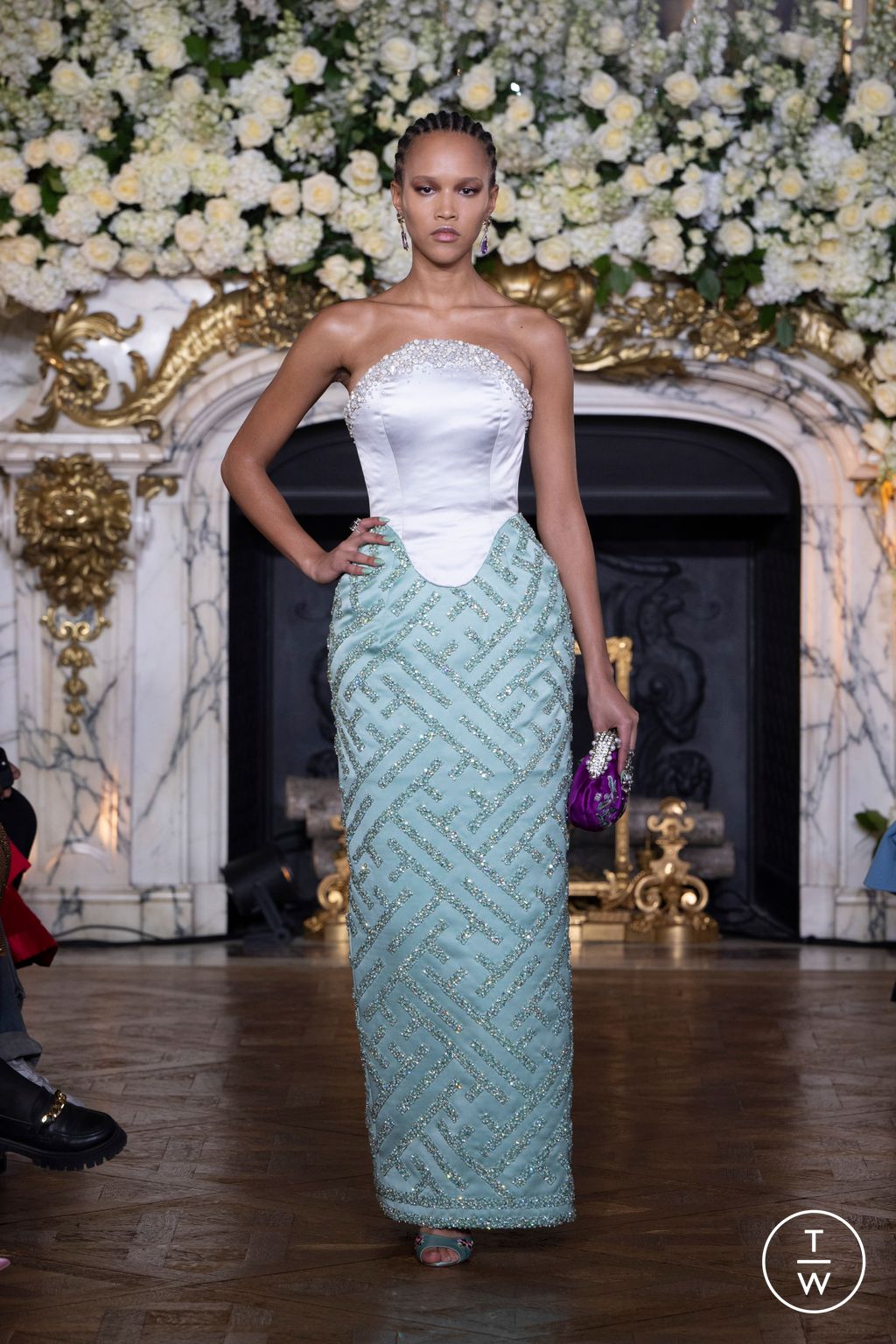 Fashion Week Paris Spring/Summer 2024 look 9 from the Miss Sohee collection 高级定制