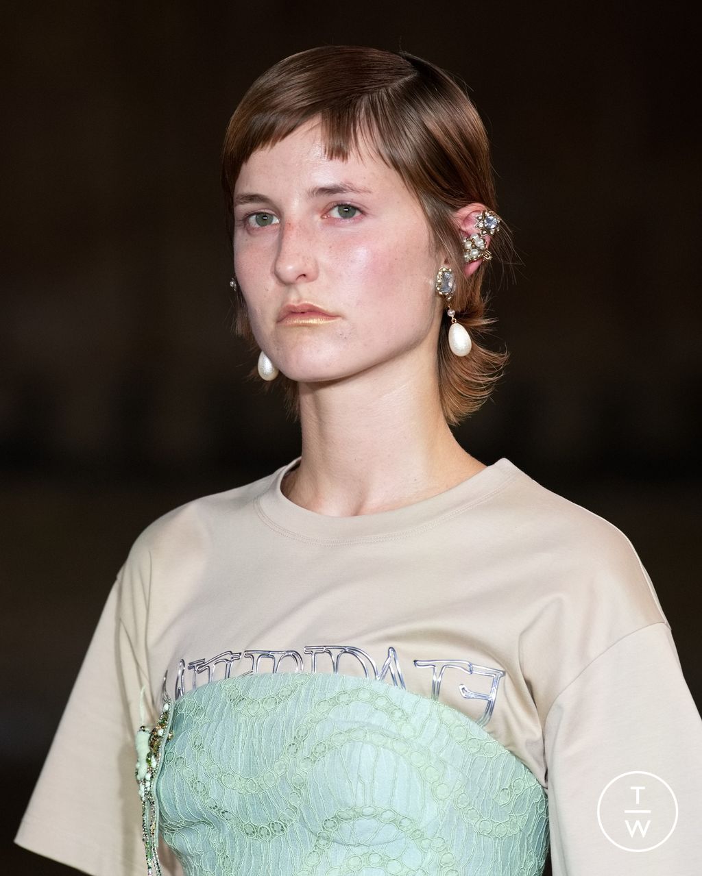 Fashion Week London Spring/Summer 2023 look 3 from the MITHRIDATE collection womenswear accessories