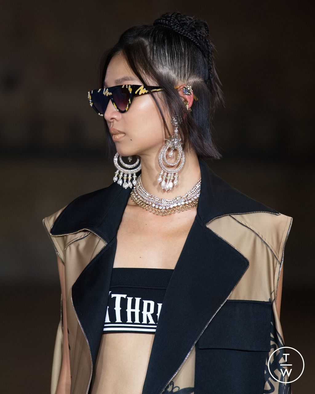 Fashion Week London Spring/Summer 2023 look 21 from the MITHRIDATE collection womenswear accessories
