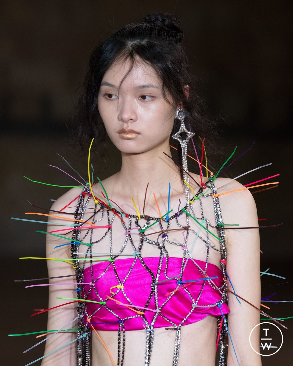 Fashion Week London Spring/Summer 2023 look 26 from the MITHRIDATE collection womenswear accessories