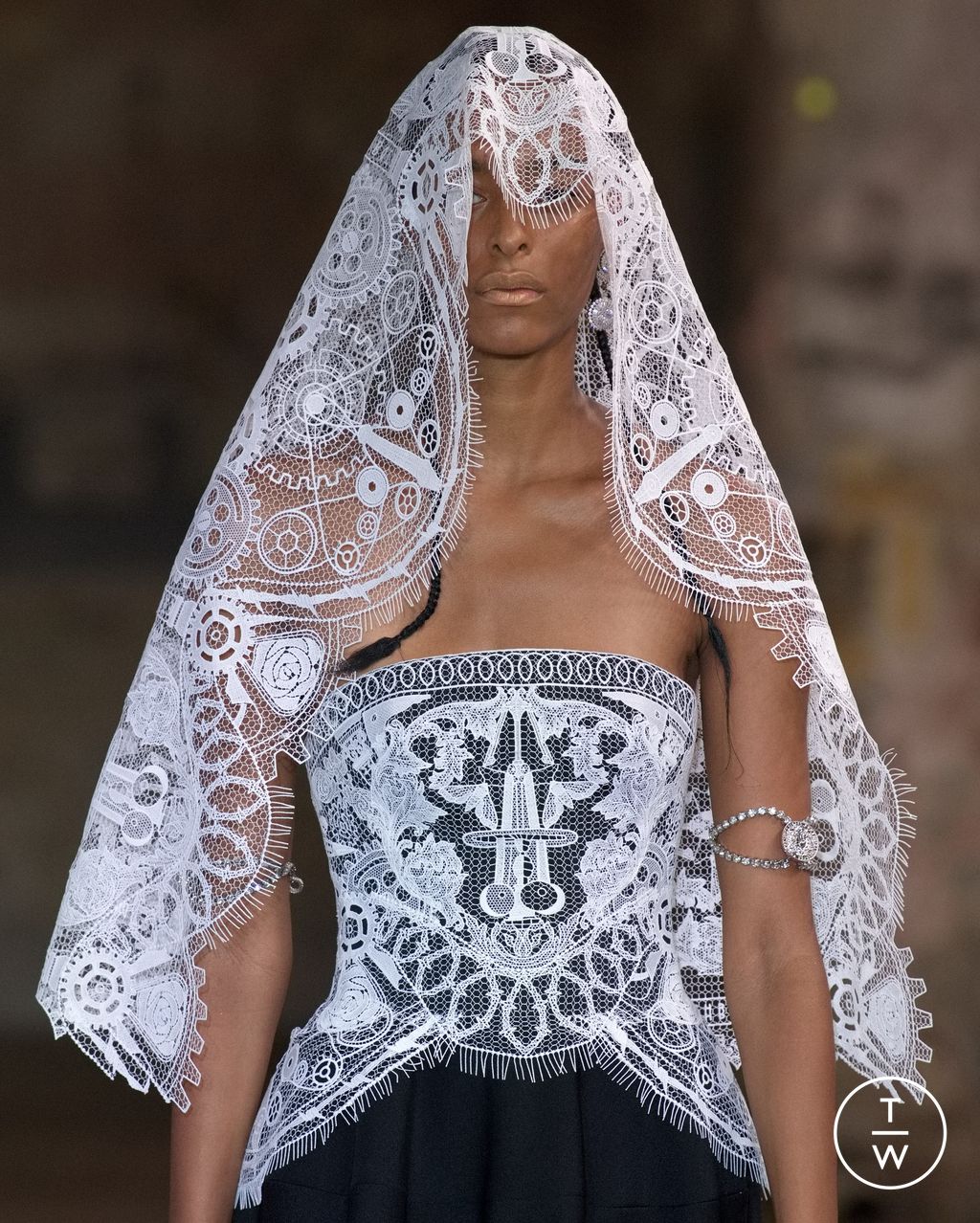 Fashion Week London Spring/Summer 2023 look 34 from the MITHRIDATE collection womenswear accessories