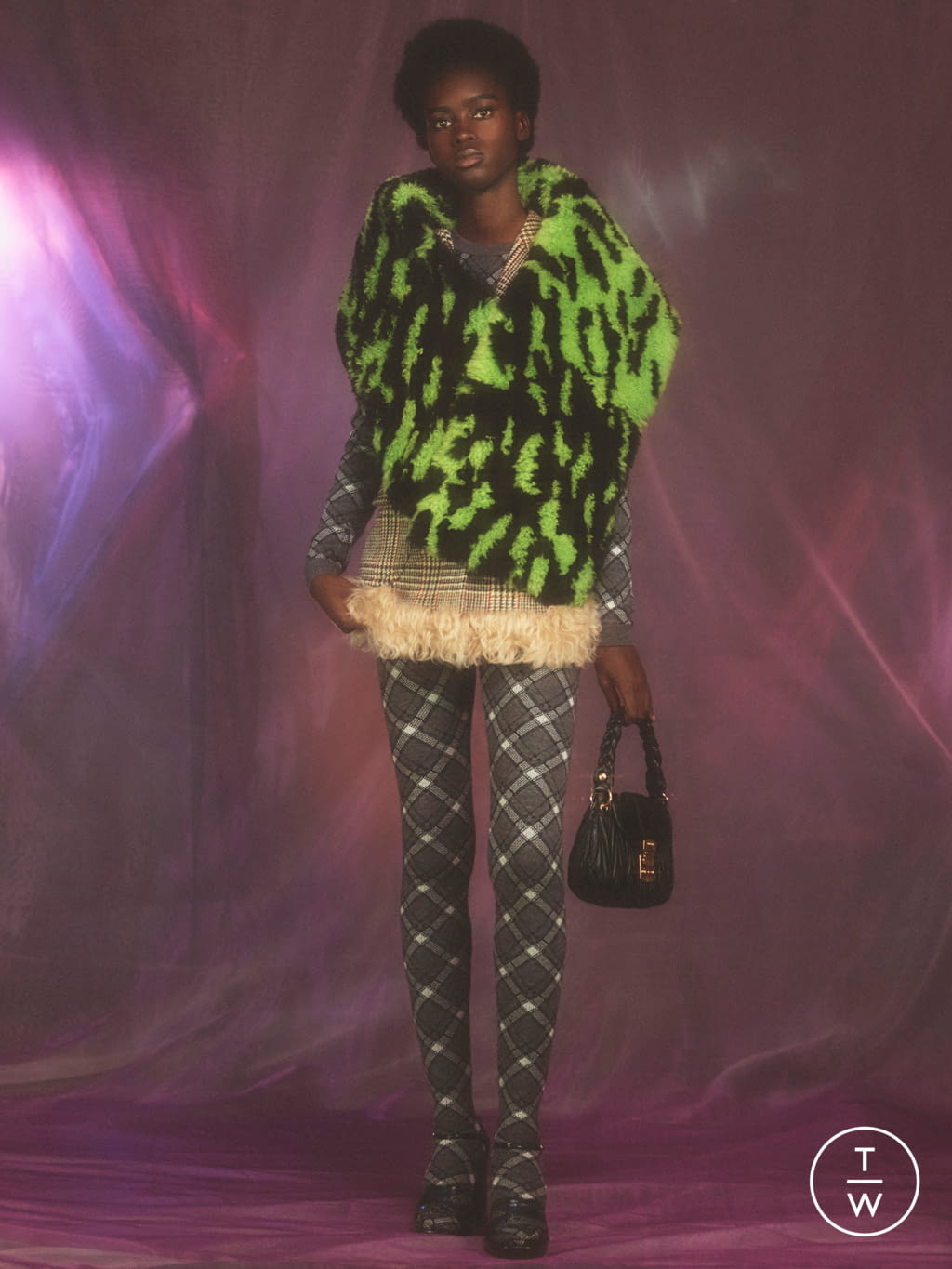 Fashion Week Paris Pre-Fall 2020 look 27 from the Miu Miu collection 女装