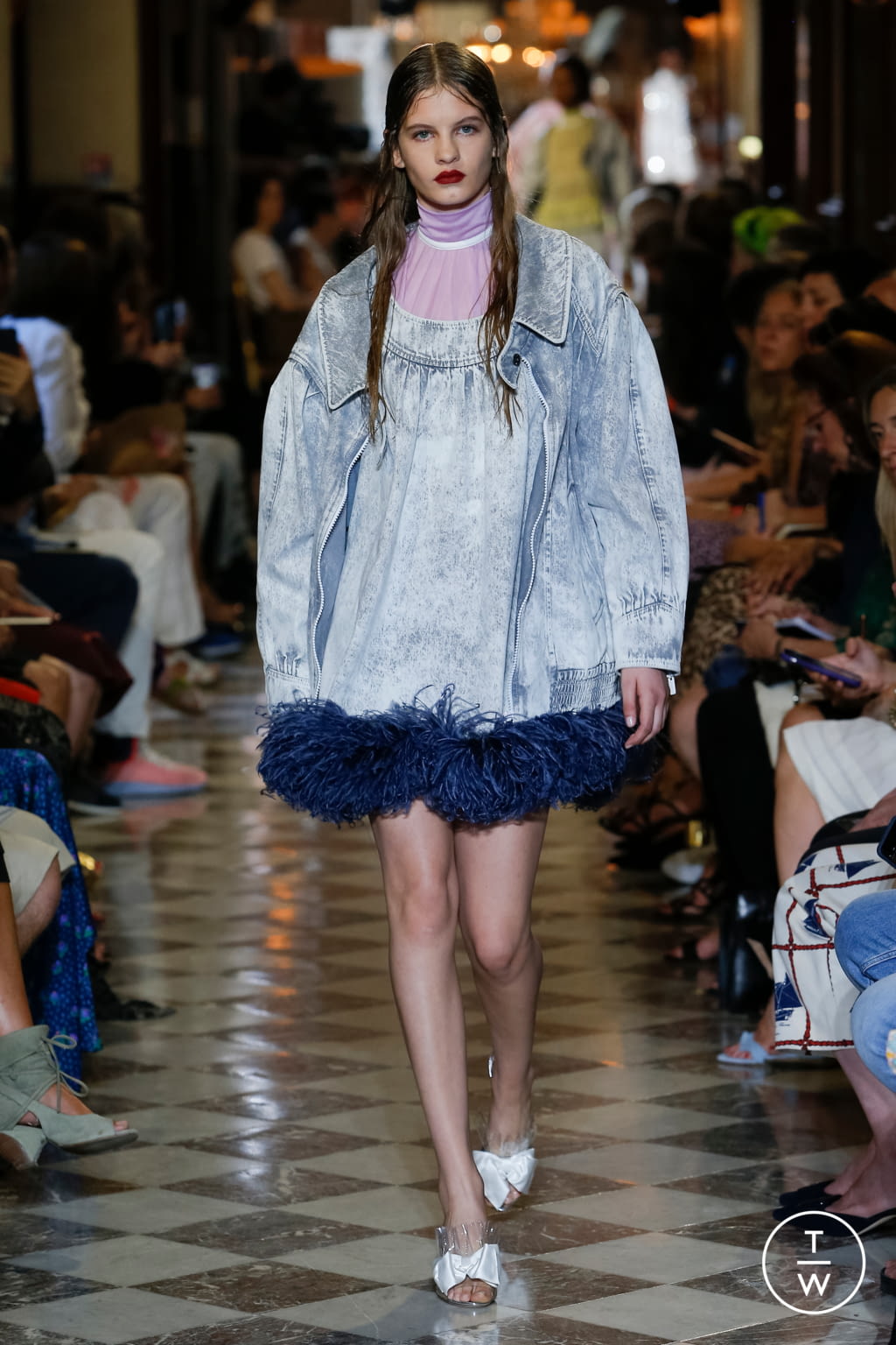 Fashion Week Paris Resort 2019 look 27 from the Miu Miu collection womenswear