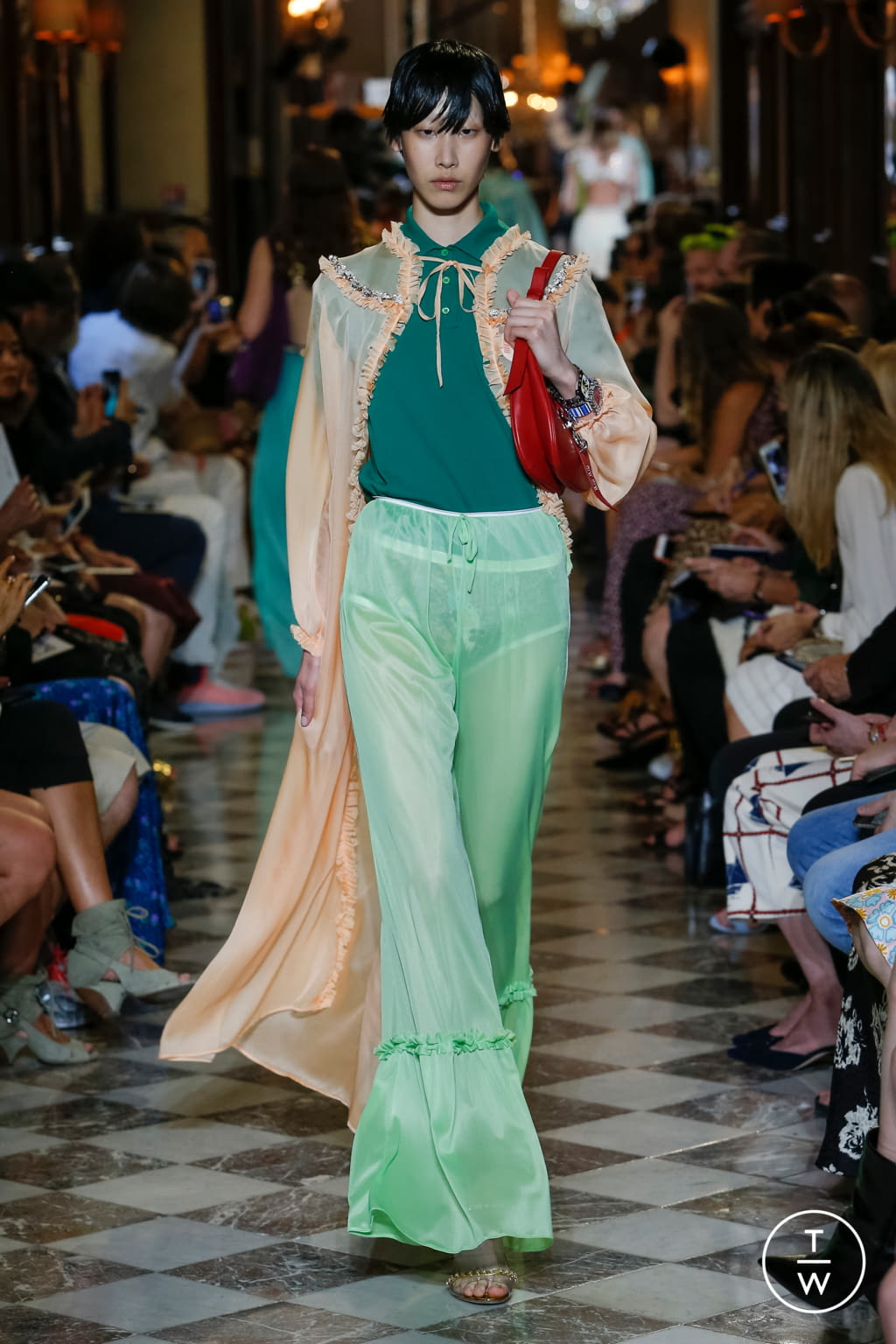 Fashion Week Paris Resort 2019 look 44 from the Miu Miu collection womenswear