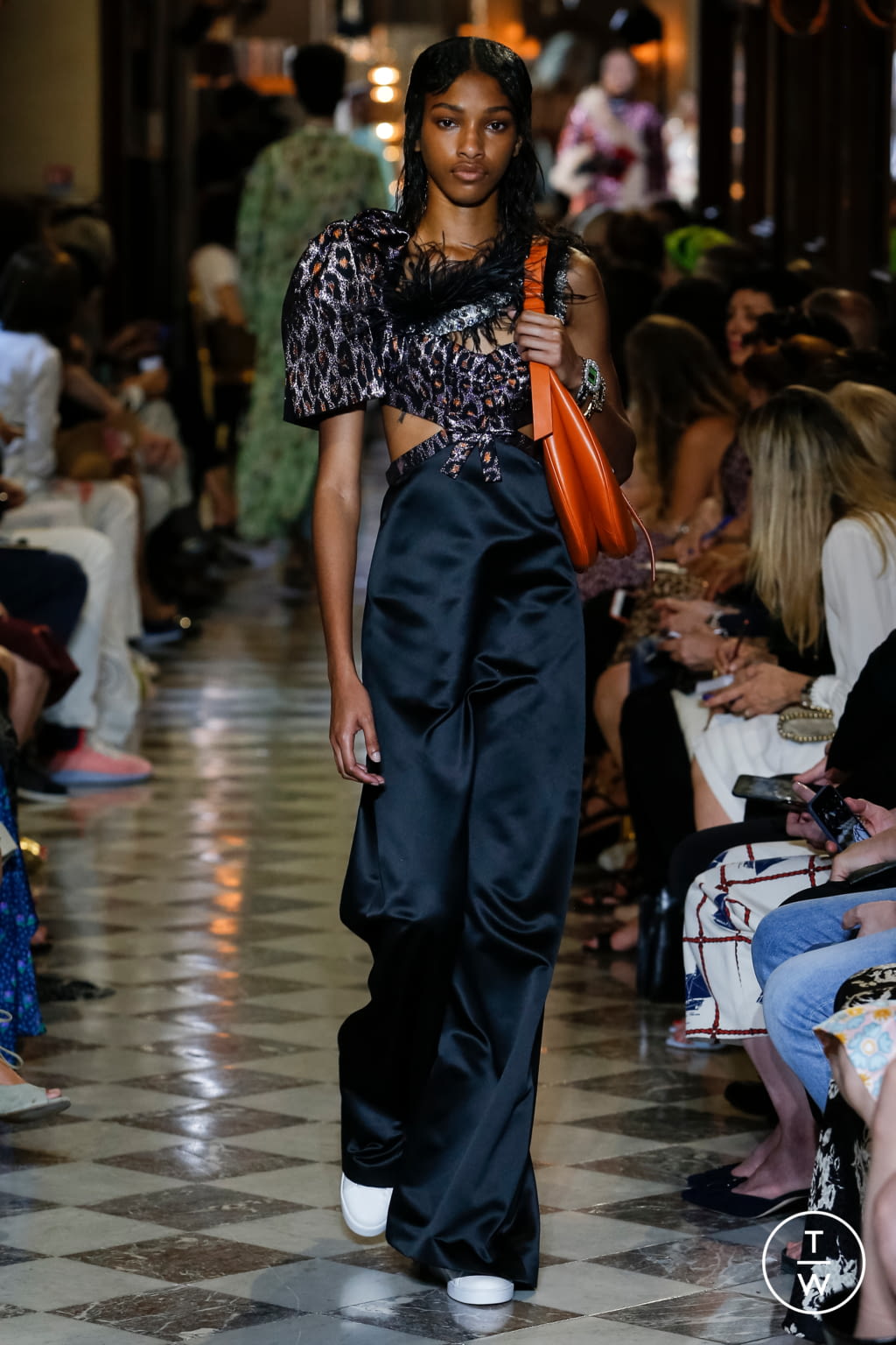 Fashion Week Paris Resort 2019 look 47 from the Miu Miu collection womenswear