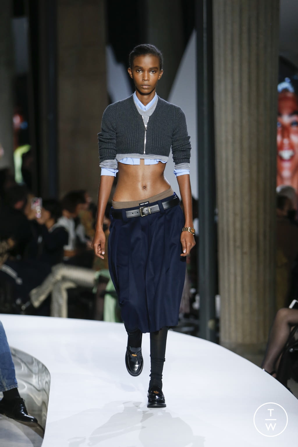Fashion Week Paris Spring/Summer 2022 look 32 de la collection Miu Miu womenswear