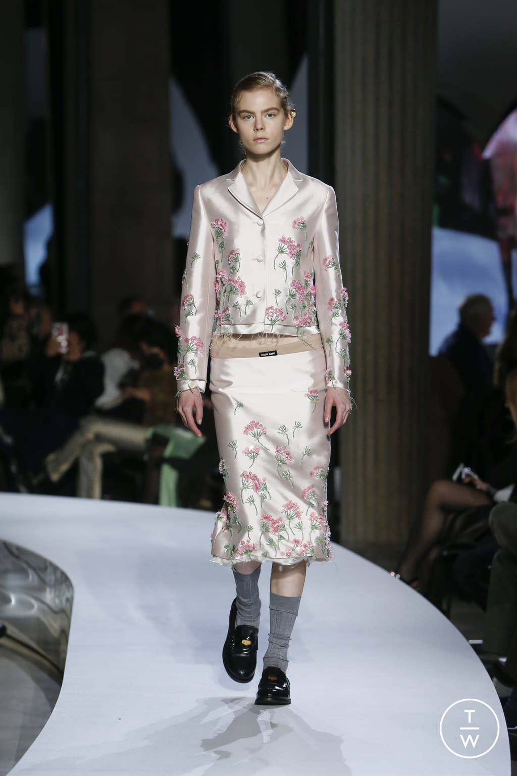 Fashion Week Paris Spring/Summer 2022 look 45 from the Miu Miu collection womenswear