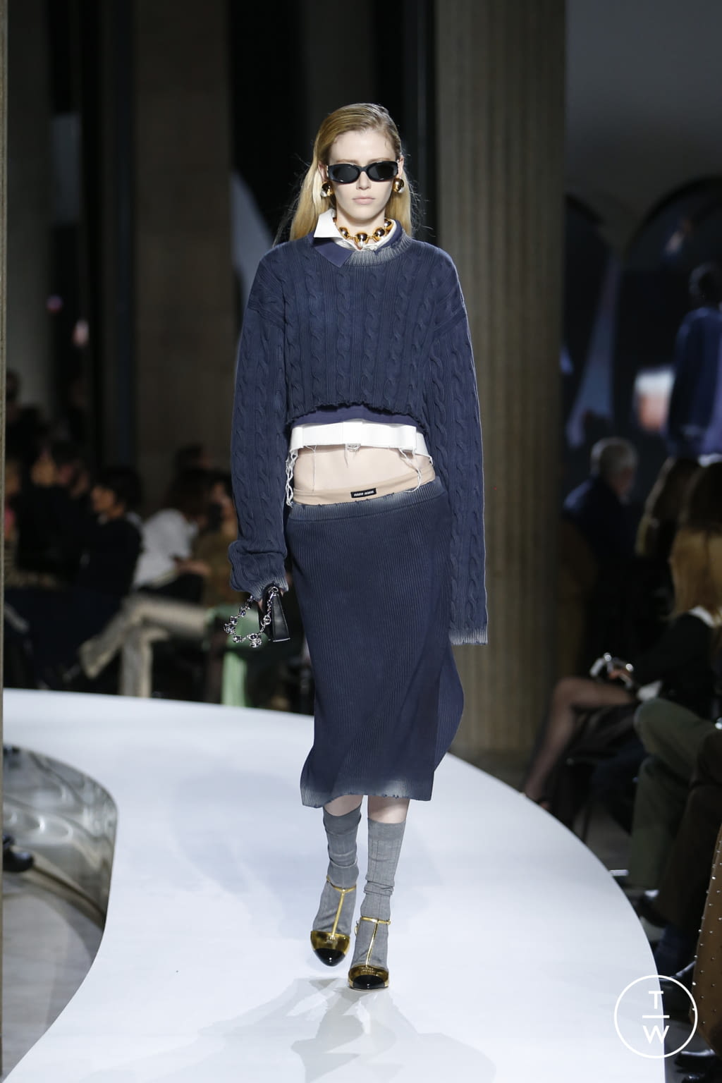Fashion Week Paris Spring/Summer 2022 look 46 de la collection Miu Miu womenswear
