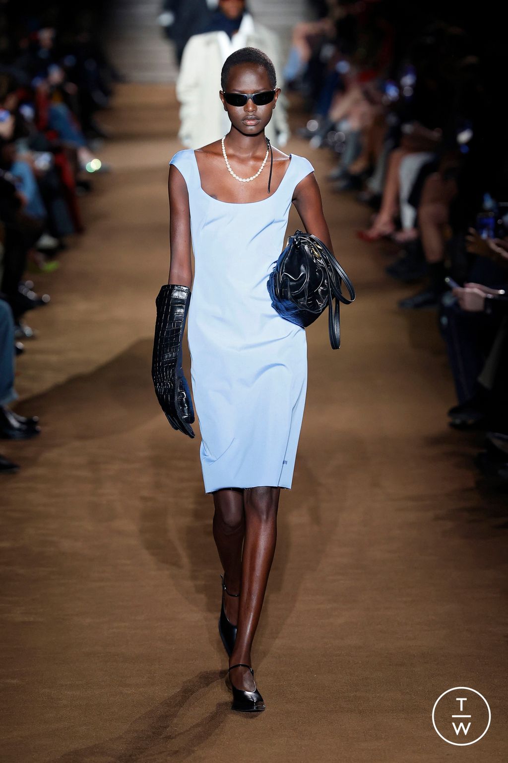 Fashion Week Paris Fall/Winter 2024 look 22 de la collection Miu Miu womenswear
