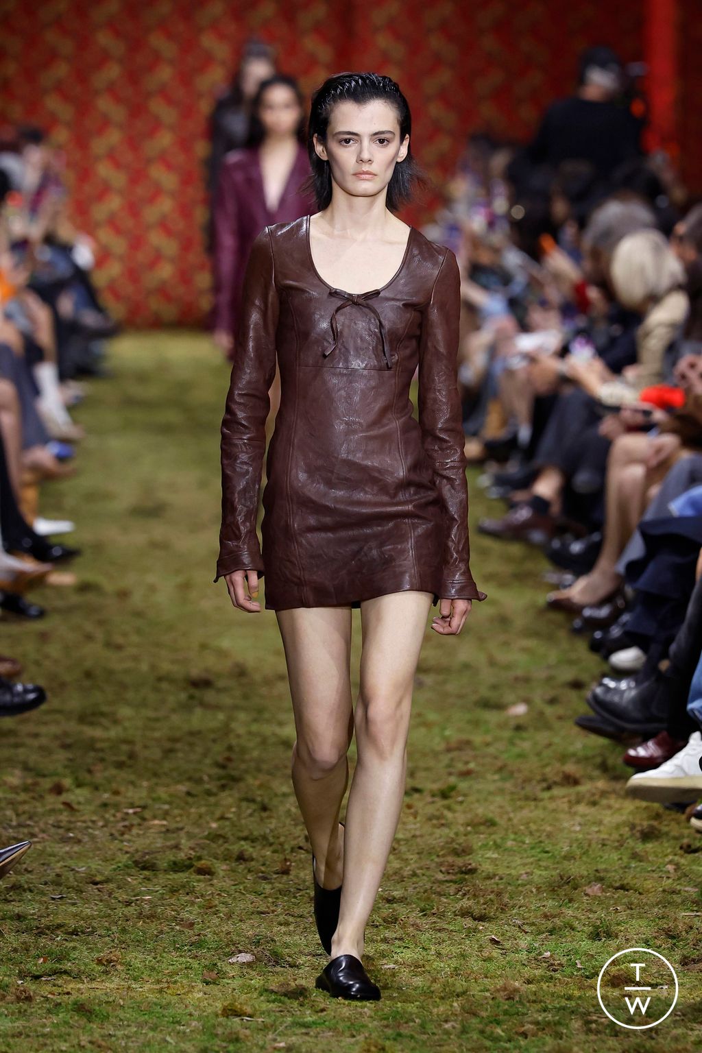 Fashion Week Paris Fall/Winter 2026 look 26 from the Miu Miu collection womenswear