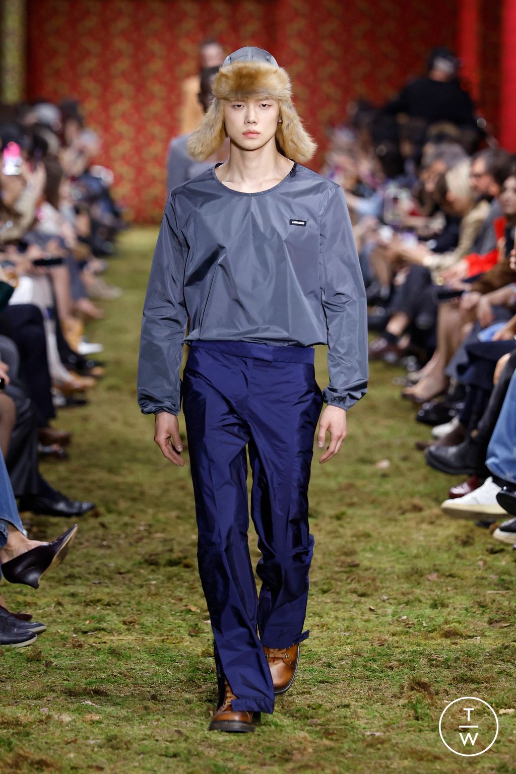 Fashion Week Paris Fall/Winter 2026 look 46 de la collection Miu Miu womenswear