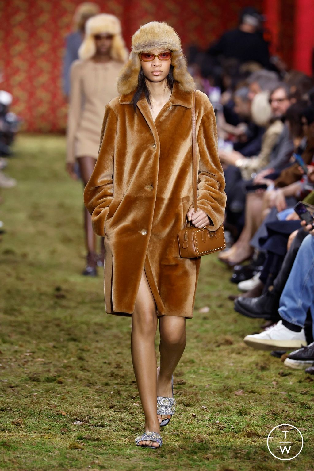 Fashion Week Paris Fall/Winter 2026 look 50 de la collection Miu Miu womenswear