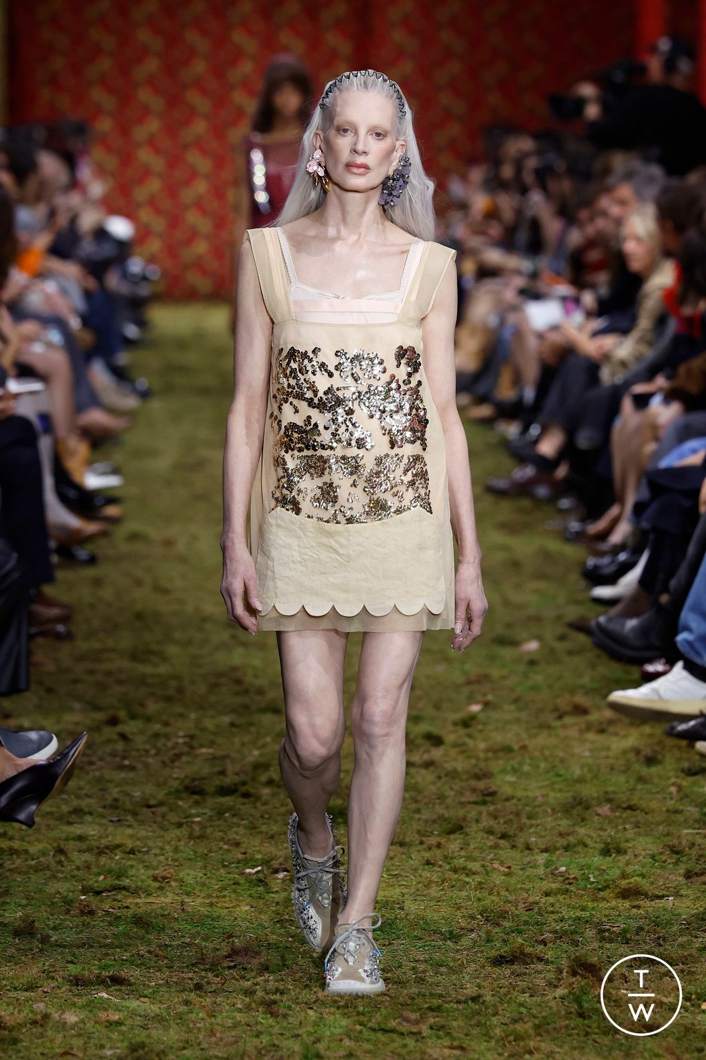 Fashion Week Paris Fall/Winter 2026 look 64 from the Miu Miu collection womenswear