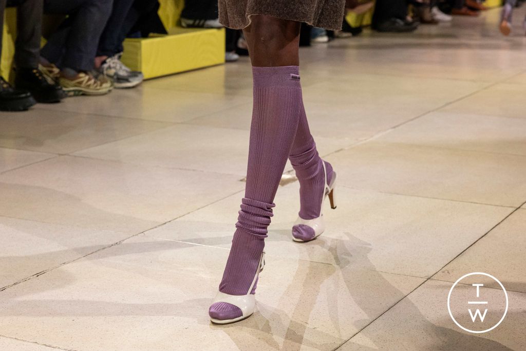 Fashion Week Paris Fall/Winter 2025 look 15 from the Miu Miu collection womenswear accessories