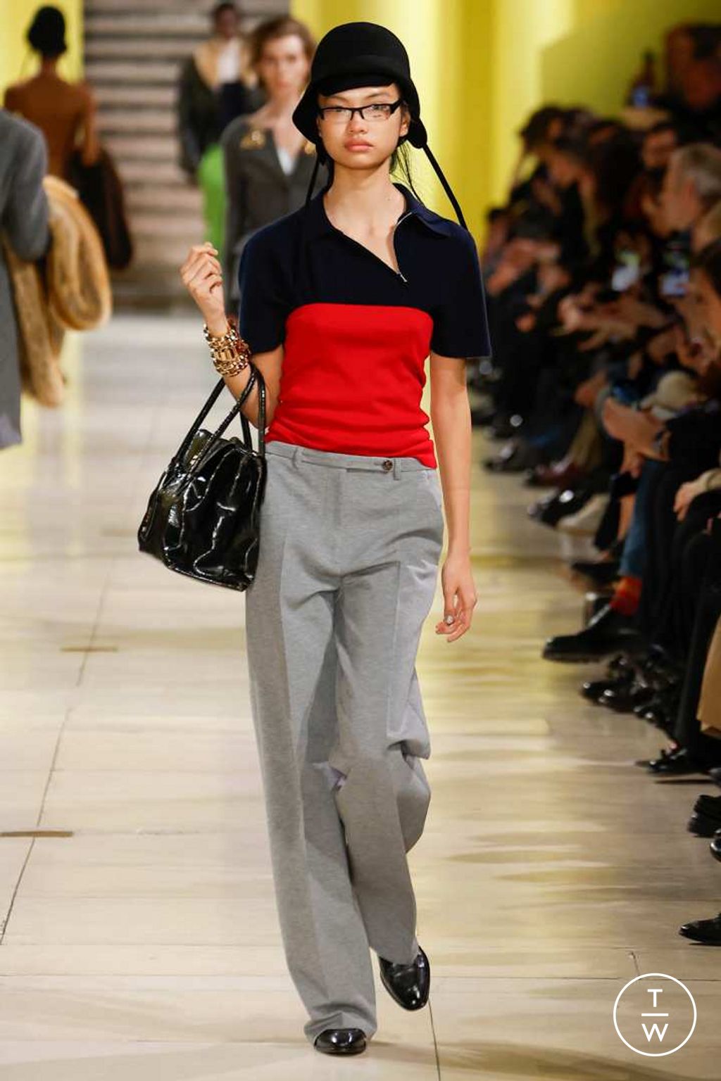 Fashion Week Paris Fall/Winter 2025 look 10 de la collection Miu Miu womenswear