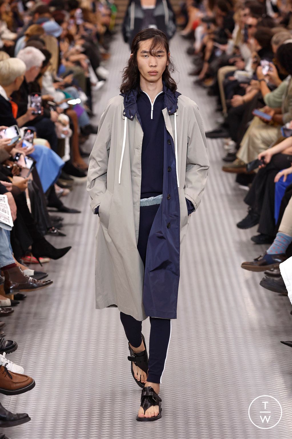 Fashion Week Paris Spring/Summer 2025 look 14 from the Miu Miu collection womenswear