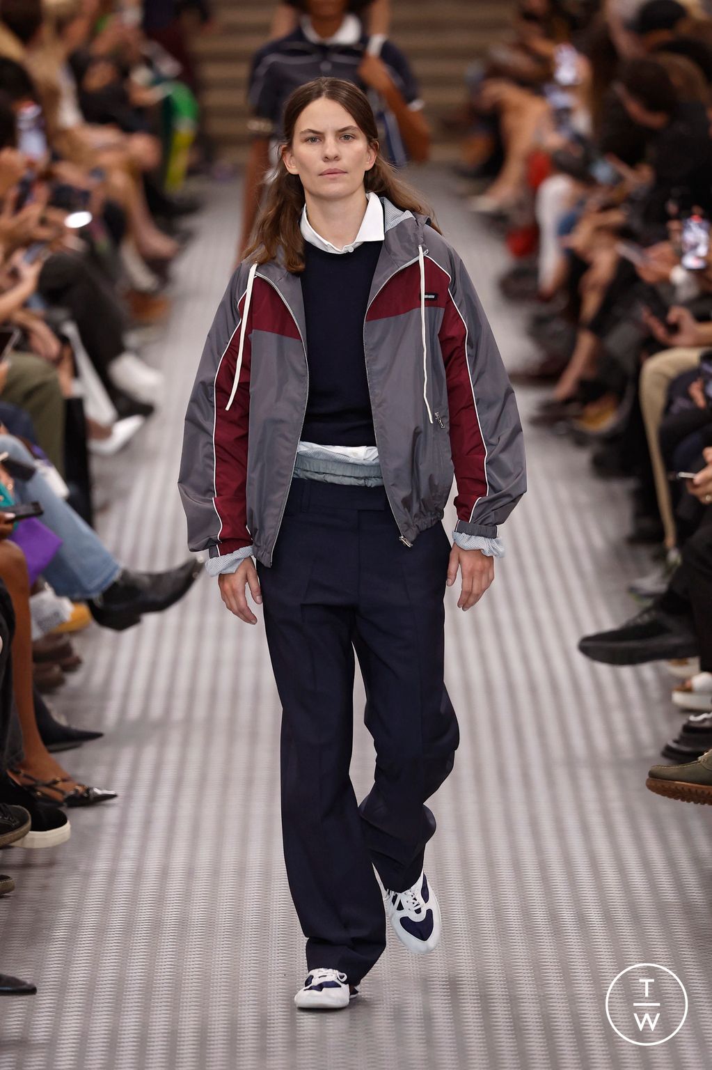 Fashion Week Paris Spring-Summer 2025 look 16 from the Miu Miu collection womenswear