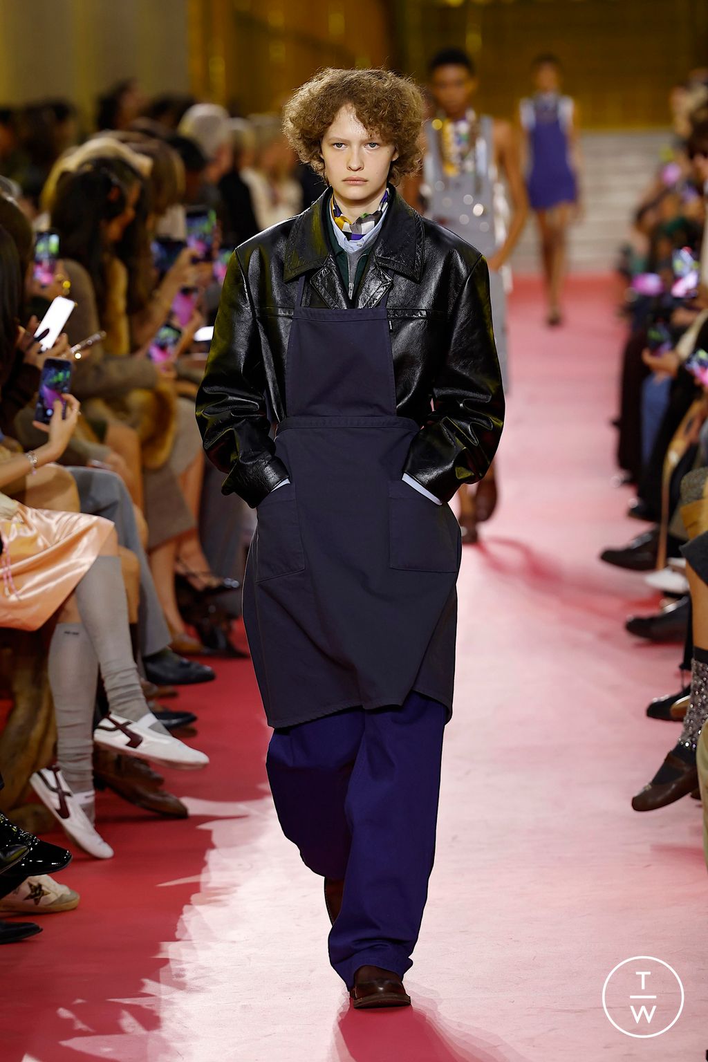 Fashion Week Paris Spring/Summer 2026 look 4 from the Miu Miu collection womenswear