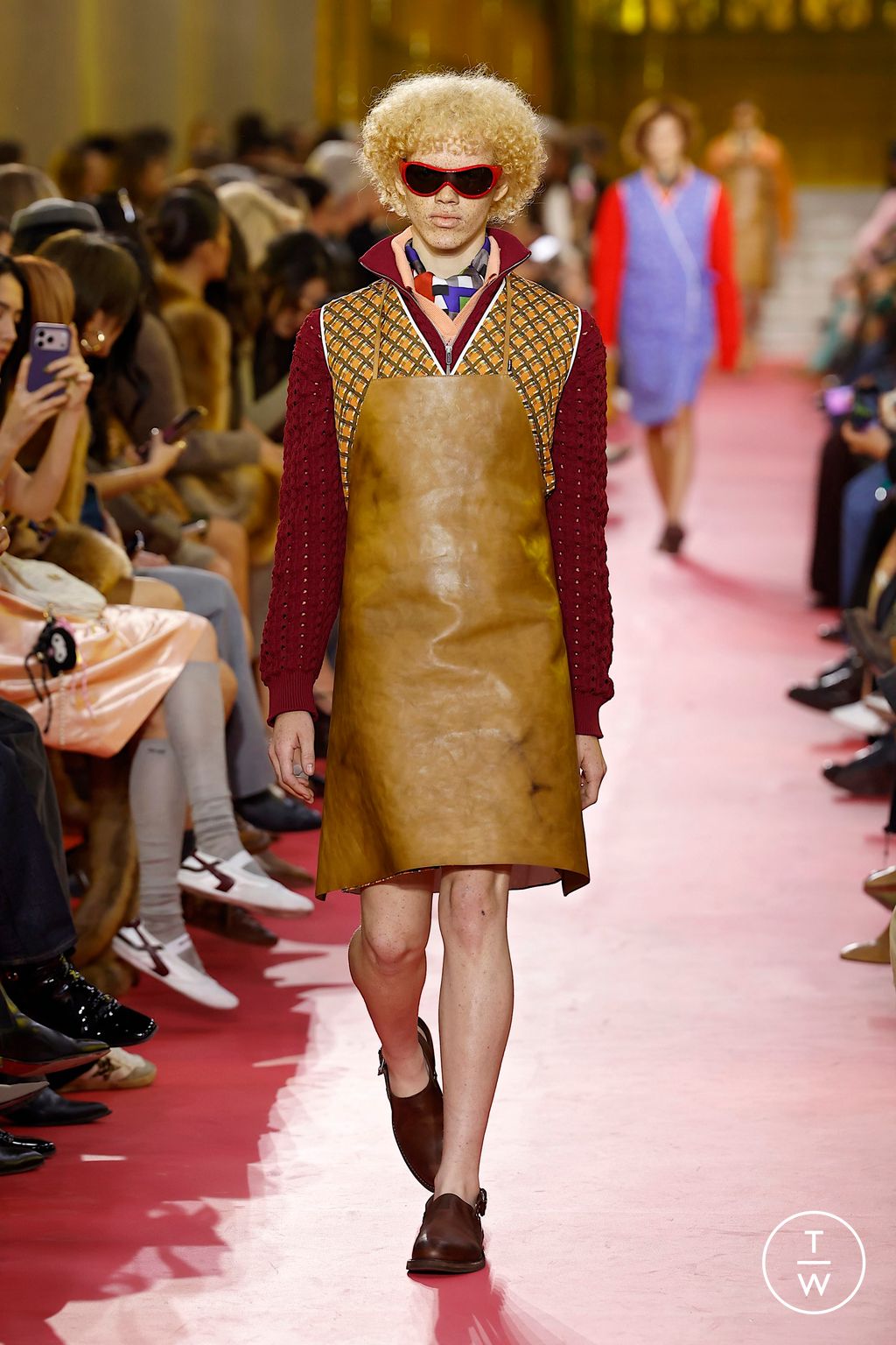 Fashion Week Paris Spring/Summer 2026 look 12 from the Miu Miu collection womenswear