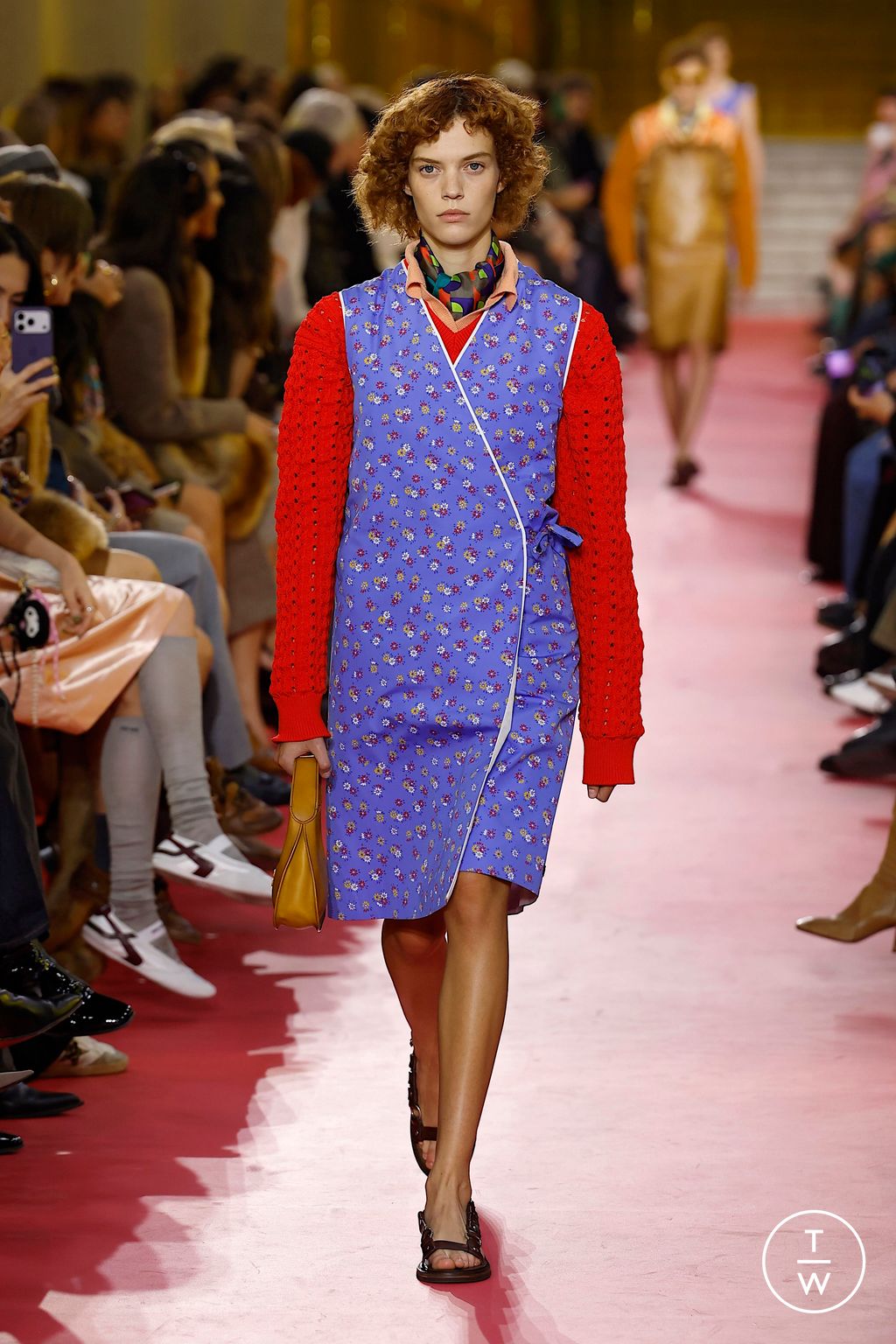 Fashion Week Paris Spring/Summer 2026 look 13 from the Miu Miu collection womenswear