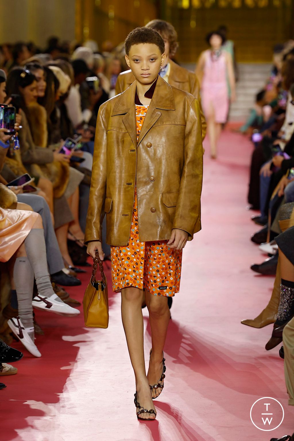 Fashion Week Paris Spring/Summer 2026 look 18 from the Miu Miu collection womenswear