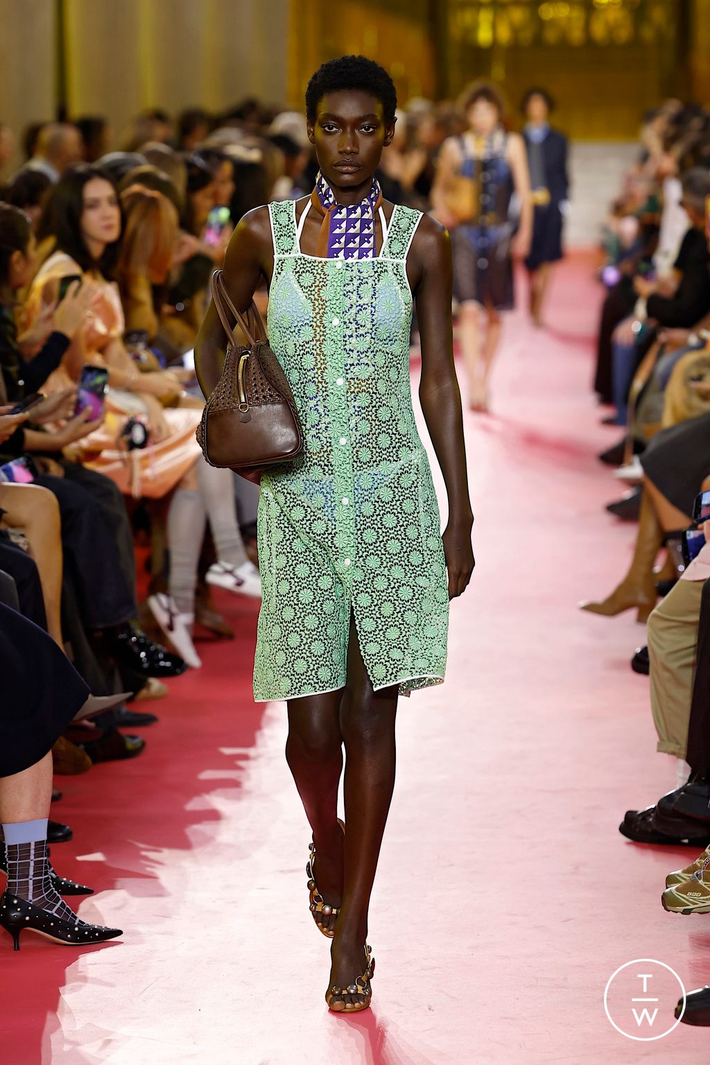Fashion Week Paris Spring/Summer 2026 look 21 from the Miu Miu collection womenswear