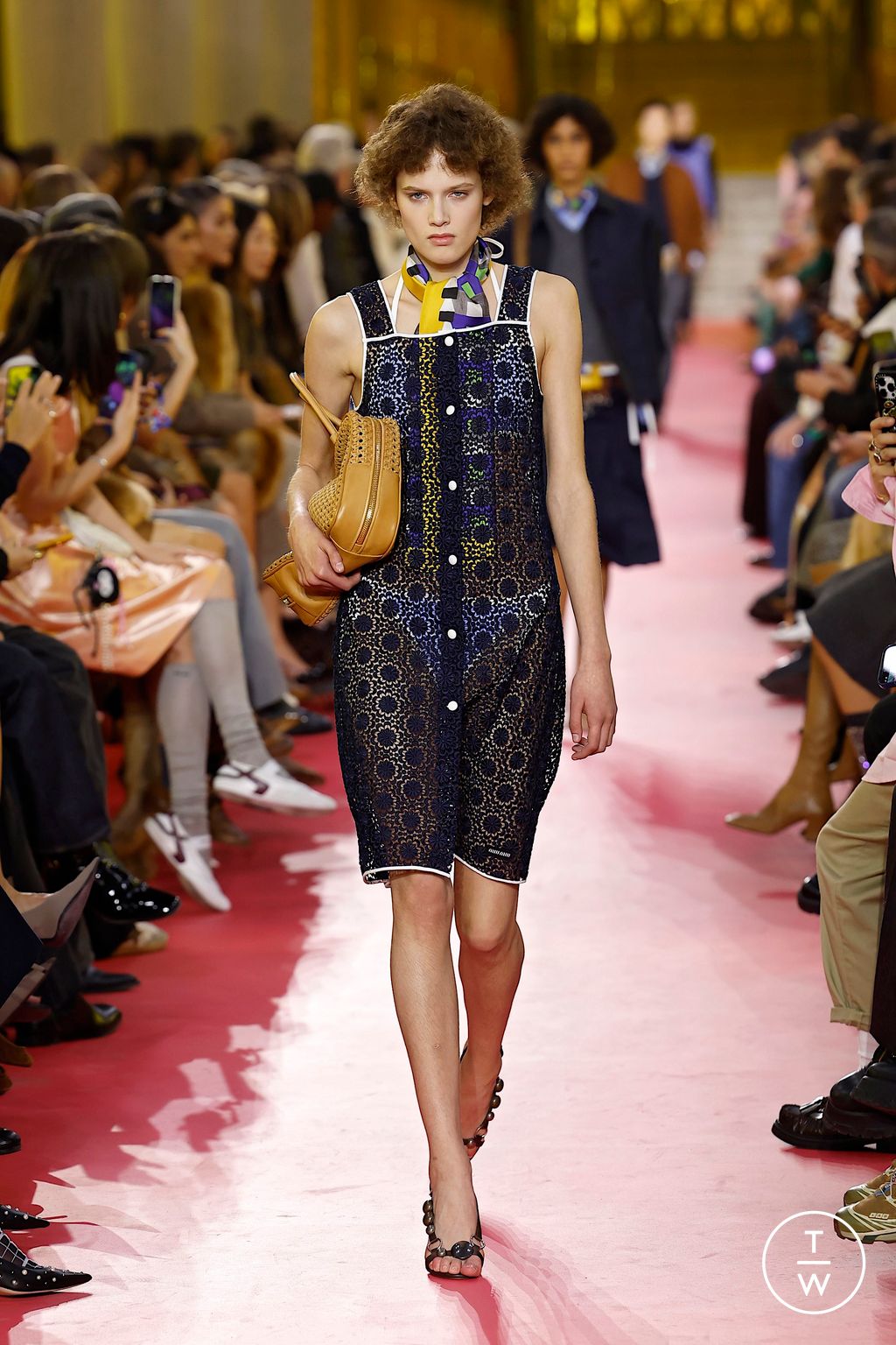 Fashion Week Paris Spring/Summer 2026 look 22 from the Miu Miu collection womenswear