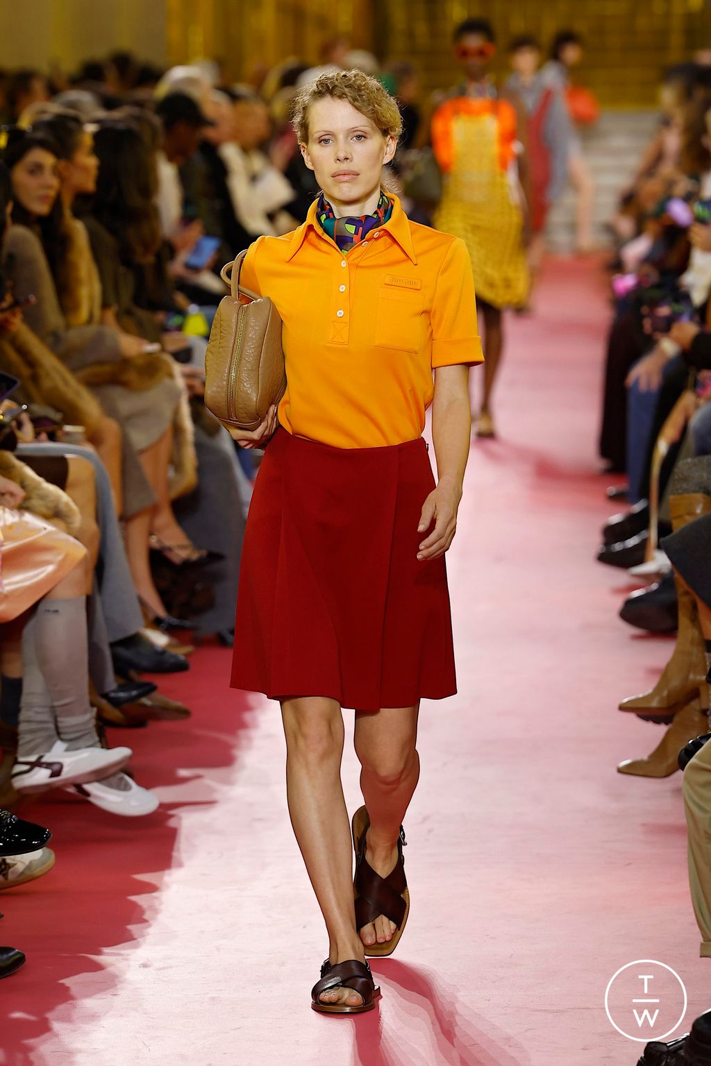Fashion Week Paris Spring/Summer 2026 look 40 from the Miu Miu collection womenswear