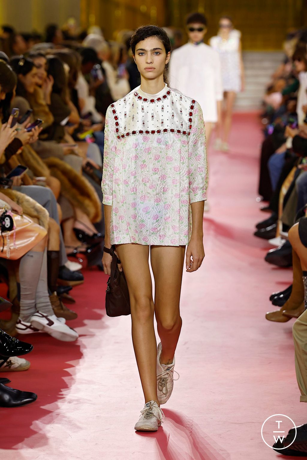 Fashion Week Paris Spring/Summer 2026 look 54 from the Miu Miu collection womenswear