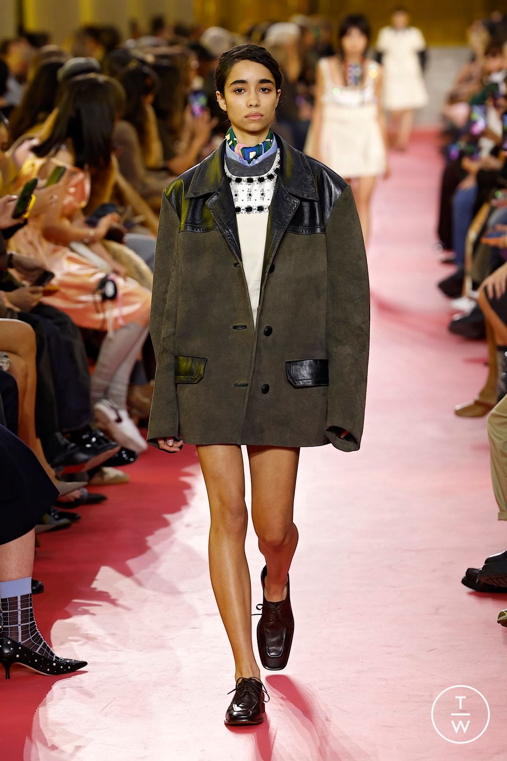 Fashion Week Paris Spring/Summer 2026 look 59 from the Miu Miu collection womenswear