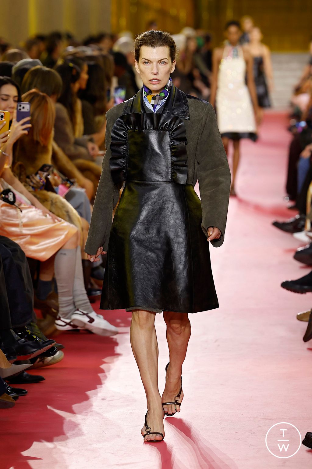 Fashion Week Paris Spring/Summer 2026 look 62 from the Miu Miu collection womenswear