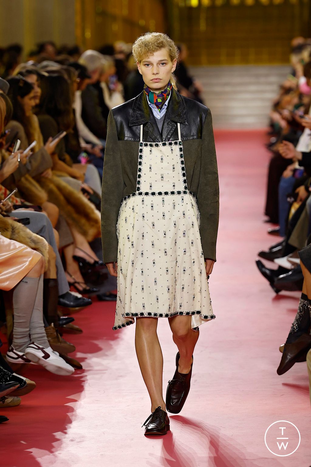 Fashion Week Paris Spring/Summer 2026 look 65 from the Miu Miu collection womenswear